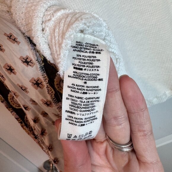 Free People We The Free Blossom Top Women XS Boho Patchwork Details Lagenlook - Picture 6 of 6